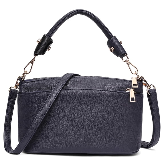 LOUEBICA Crossbody Bag for Women, Vegan Leather Top Handle Handbags Small Shoulder Purse