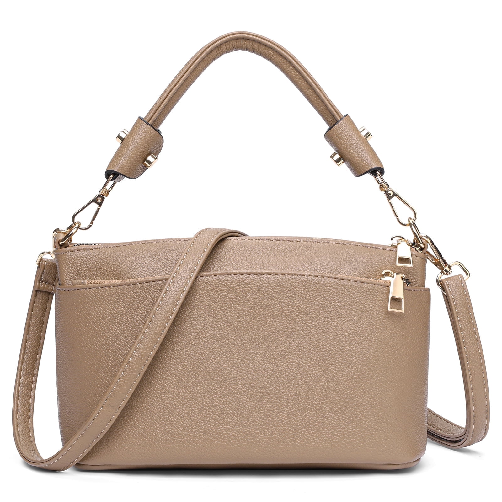 LOUEBICA Crossbody Bag for Women, Vegan Leather Top Handle Handbags Small Shoulder Purse