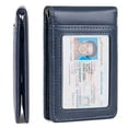 thumbnail image 1 of LOUEBICA Slim Men's Wallet with Money Clip RFID Blocking Card Holder Bifold Card Holder Wallet, 1 of 7