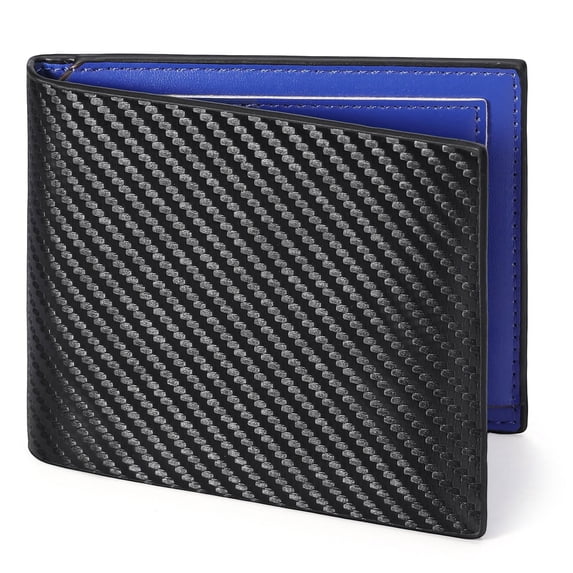 LOUEBICA Wallet for Men Leather RFID Blocking Bifold Stylish Wallet Minimalist Front Pocket Large Capacity