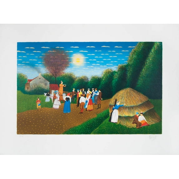 LOUIS VINCENT Evening Rejoice, 1978 - Signed