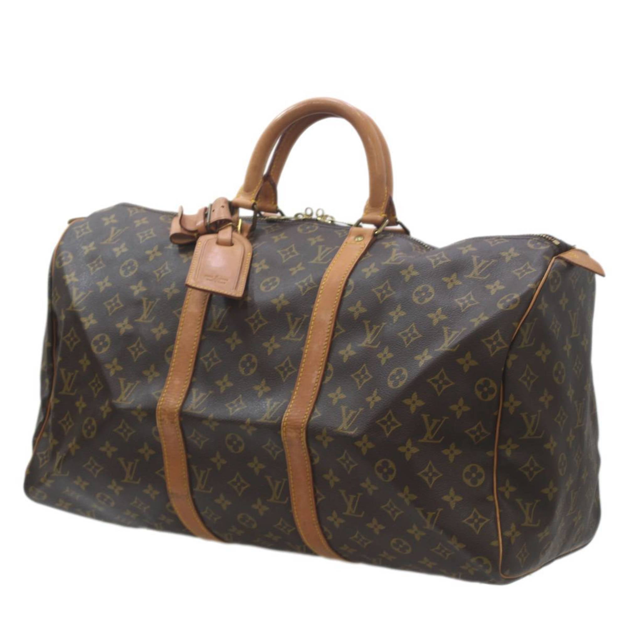 Pre-Owned LOUIS VUITTON Louis Vuitton Keepall 50 Boston Bag Monogram M41426 MI863... (Good)