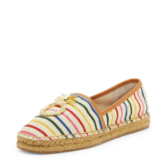 LOUISE ET CIE ADIGE vintage jute-wrapped sole skimmer Espadrille flat-RAINBOW (RAINBOW, 5)
