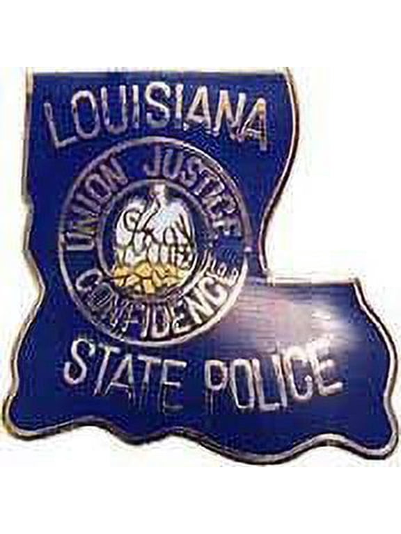 LOUISIANA STATE POLICE PIN, Union Justice Confidence Patriotic Officially Licensed USA Artwork Expertly Designed PIN, 1"