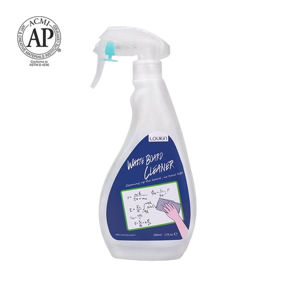 Loukin Non-Toxic Whiteboard Cleaner, 17 fl oz Dry Erase Board Cleaner