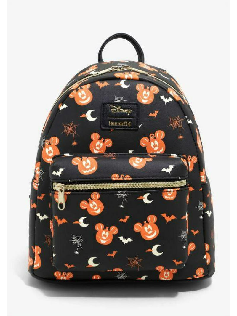 LOUNGEFLY DISNEY MICKEY MOUSE PUMPKIN MINI BACKPACK - Main Image