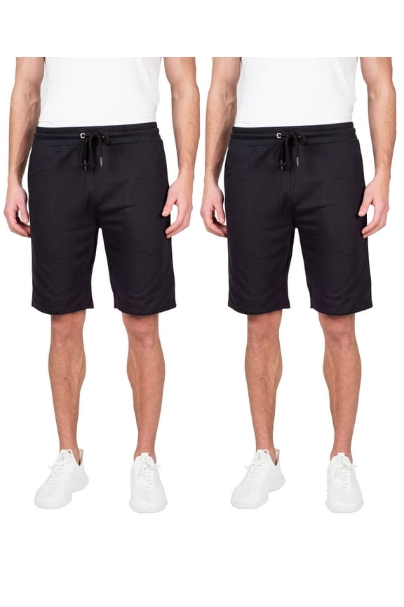 Fleece Short 2pk Black and Black Small