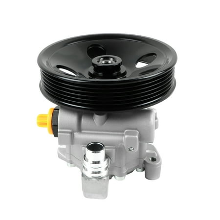LOUVEROLA 1PC Power Steering Pump w/ Pulley For Mercedes Benz W163 ML320 ML350 ML430 ML500 ML55 21-5294