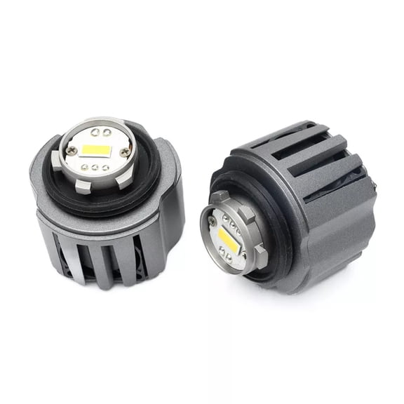 LOUVEROLA 1Pair L1B 7535 Yellow Front LED Fog Light Bulb For Toyota C-HR Prius Corolla RAV4 2019+