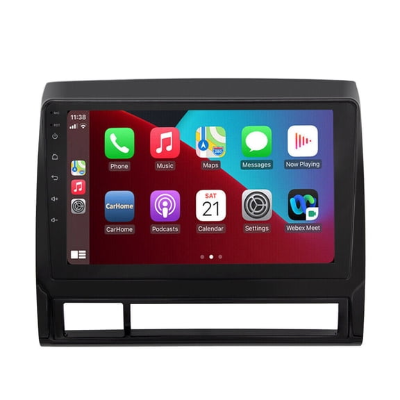 LOUVEROLA 1set Car Stereo Radio For Toyota Tacoma 2005-2013 9" 2G 32G Carplay Camera