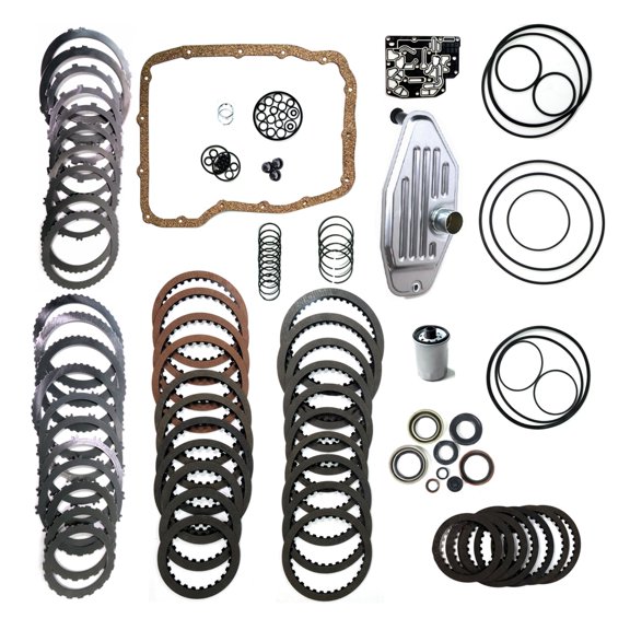 LOUVEROLA 1set Transmissions Master Rebuild Kit With 4WD Filter Friction Steel 45RFE 545RFE 65RFE For ASPEN DAKOTA RAM 1500 WRANGLER