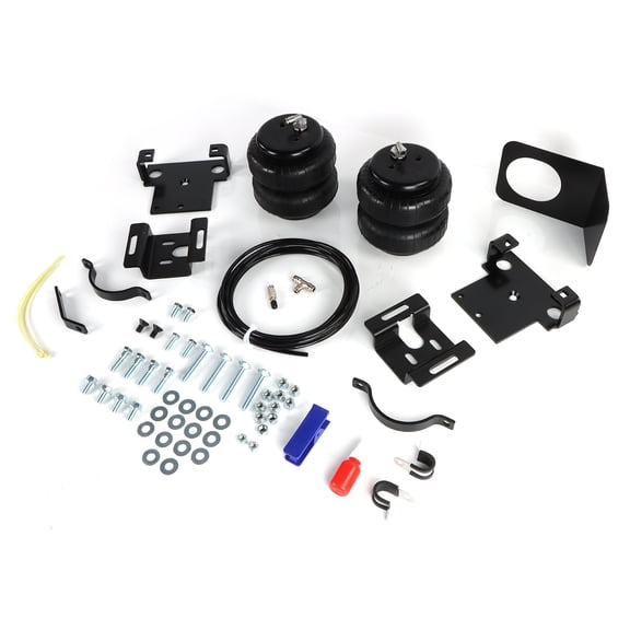 LOUVEROLA 2pcs Air Spring Bags Suspension Kit For 2001-2010 Chevy Silverado GMC Sierra 2500HD/3500HD Pickups