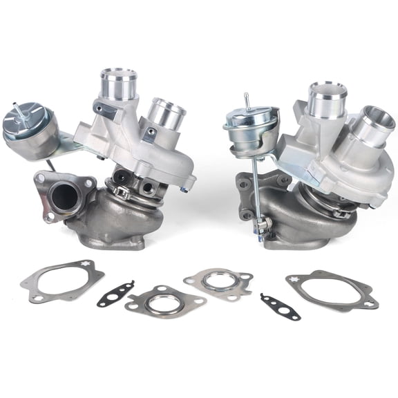 LOUVEROLA 2pcs turbocharger suitable for Ford F150 F-150 V6 3.5L 2013-2016 DL3E6C879AD DL3E6K682AE