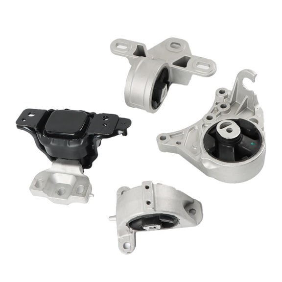 LOUVEROLA 4 pieces engine mounts A2925 A2926 A2928 A2927 for 2001-2007 Dodge Caravan / Grand Caravan 3.3L/3.8L