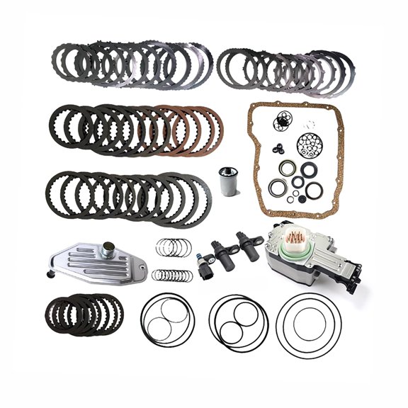 LOUVEROLA 45RFE 545RFE 65RFE Transmission Master Rebuild Kit w/Filter Friction Steel Plates Compatible with 2007-2009 Aspen Compatible with 2006-2017 Dakota Durango 1500 Wrangler