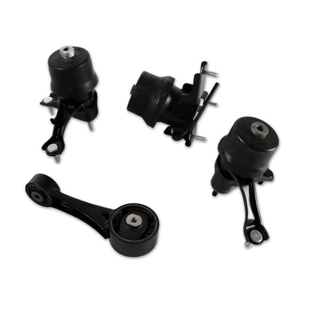 LOUVEROLA 4PCS Engine Motor + Trans Mounts For 07-17 Toyoyta Camry 3.5L V6 Engine A4259 A4288 A42017HY A62036HY
