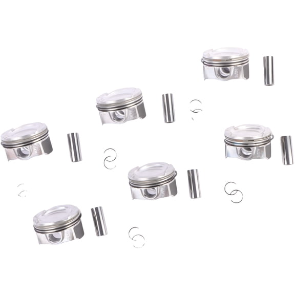 LOUVEROLA 6PCS Engine Pistons Rings 84mm For BMW E82 E90 E60 135i 335i 535i 740i N54B30