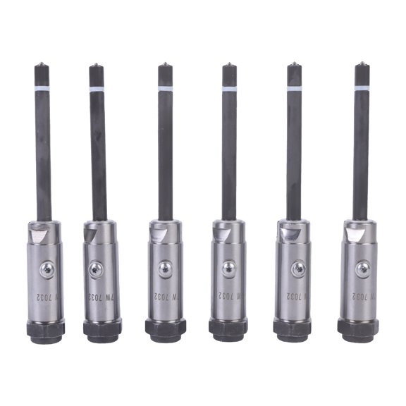 LOUVEROLA 6Pcs 7W-7032 0R-3424 Fuel Injector Pencil Nozzle for Caterpillar CAT 3406 3406B 3406C Engine D8N Tractor 578 Pipelayer