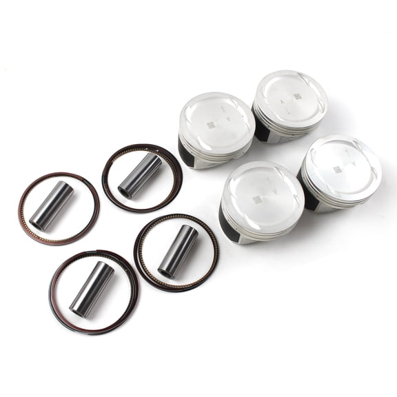 LOUVEROLA Engine Piston Ring Set (4 Pcs) For Hyundai Kia G4KE 2.4L 2007-2019 23410-2G200