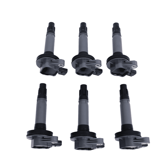 LOUVEROLA Pack of 6 Ignition Coils Fit for Ford Edge Explorer F150 Flex MKS MKT MKZ, Mazda 6 CX-9 2007-2016 V6 3.7L 3.5L, UF553