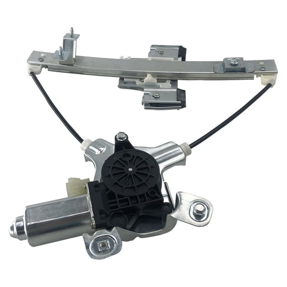 LOUVEROLA Power Window Regulator For 07-14 Escalade Tahoe Yukon GMC w/ Motor Rear Driver Side 741-390