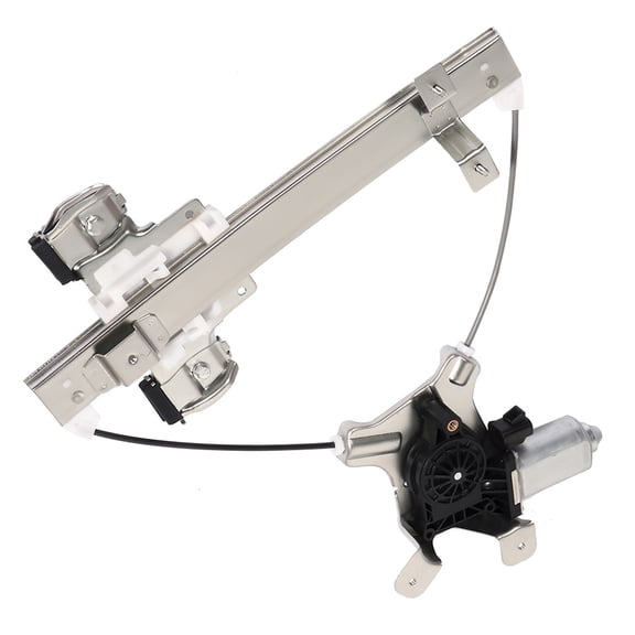 LOUVEROLA Power Window Regulator For 07-14 Escalade Tahoe Yukon GMC w/ Motor Rear Passenger Side 741-391