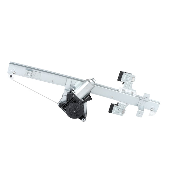 LOUVEROLA Power Window Regulator For Silverado Sierra 1500 2500HD w/ Motor Rear Driver Side 741-388