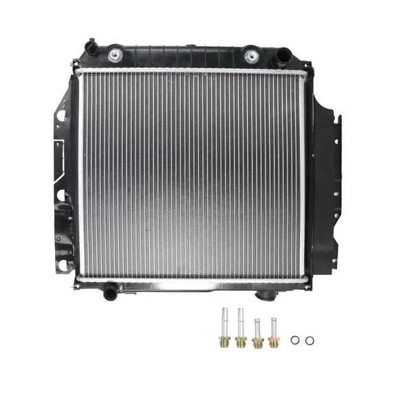 LOUVEROLA Radiator For Jeep 87-06 Wrangler Base Islander Renegade 2.5 4.0 4.2 L6 CU1682