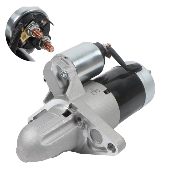 LOUVEROLA Starter Motor Compatible with RX8 2004-2008 R2 1.3L 2KW 12V CCW 13T Replaces# 17993 N3H1-18-400A