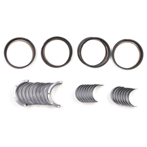 LOUVEROLA Std Rod & Main Bearing Piston Rings Fits 99-16 Chevy GM Gen III IV LS 4.8L 5.3L