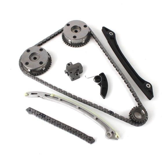 LOUVEROLA Timing Chain Kit+2 VVT & Oil Pump Chain For Land Rover Range Rover Evoque 2.0L