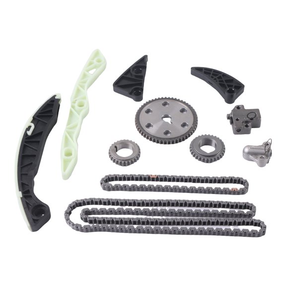 LOUVEROLA Timing Chain Kit Fit 06-10 Hyundai Sonata Kia Rondo Optima Forte 2.4L DOHC G4KC