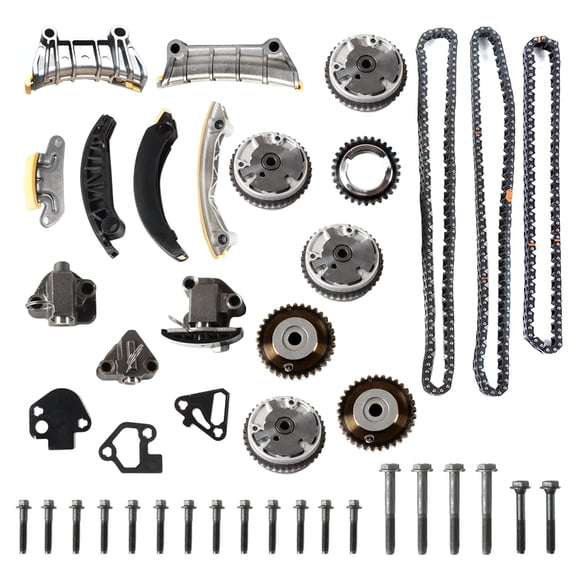 LOUVEROLA Timing Chain Kit For Chevy Impala Malibu GMC Cadillac Pontiac Buick