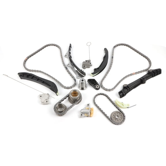 LOUVEROLA Timing Chain Kit Oil Pump Solenoid Kit For Chrysler Challenger Charger 3.6L DOHC