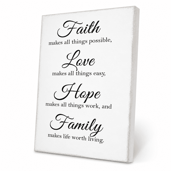LOVARIA Bible Verse Inspirational Sayings,Non-Toxic Durable Vinyl Wall Decals,Bible Verses Wall Decor Great Gift Inspirational Decal With Motivational Quotes for Home Decor,14Wx21L,Black