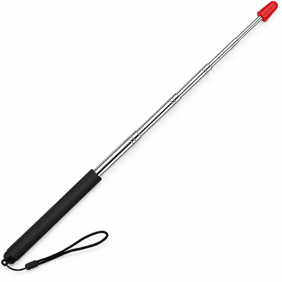 LOVARIA Extendable Pointer Stick 47In Presentation Teacher Classroom Long Retractable Telescoping for School Office Tour Guides Teaching Whiteboard Teacher Gifts Stuff Supplies Must Haves