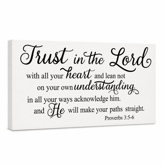 LOVARIA Wall Decals,30*60cm Bible Verse Wall Art Wall Stickers,Encouraging Quote Faith-Inspired Decor Family Wall Decor 1 Pc
