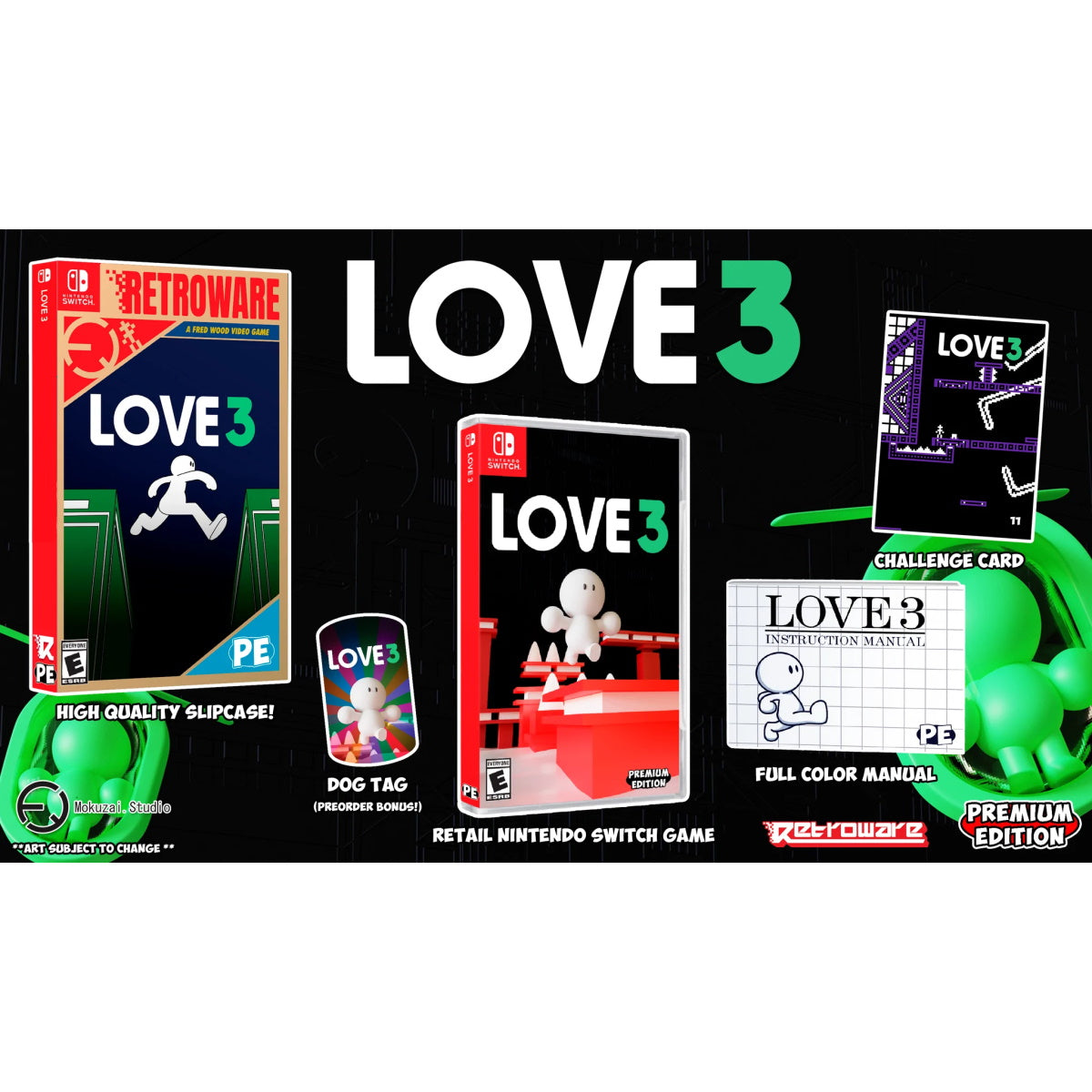LOVE 3 [Nintendo Switch] - Walmart.com