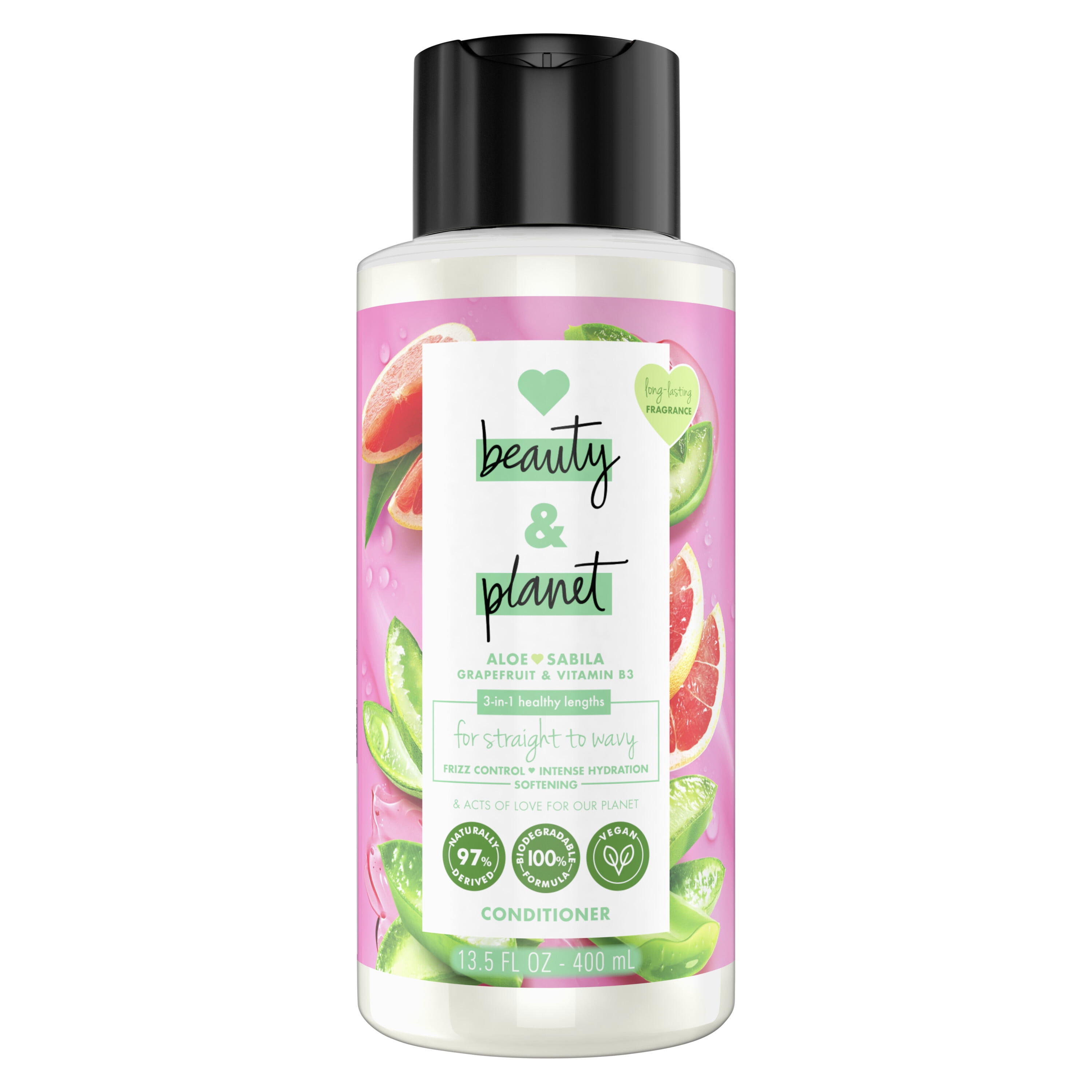 LOVE BEAUTY CONDITIONER Aloe 4 PIECE 13.5 OZ./400 ML