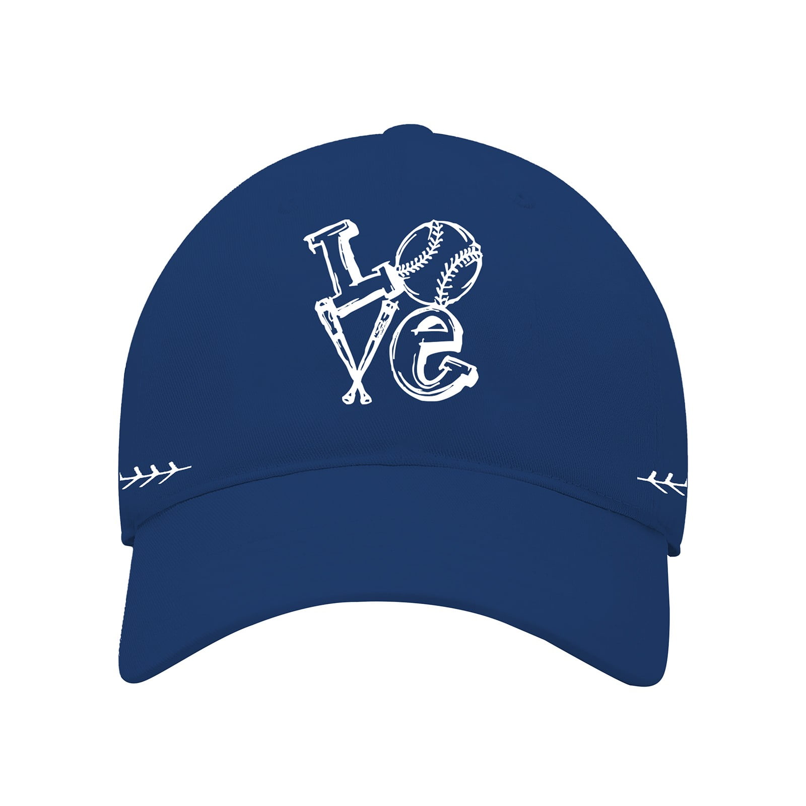 LOVE Baseball Festival Cap - Double-Sided Printed Adjustable  display picture 3