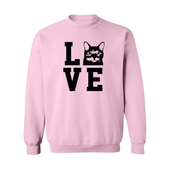 LOVE CATS Crewneck Sweatshirt