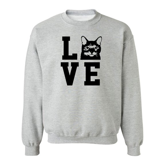 LOVE CATS Crewneck Sweatshirt