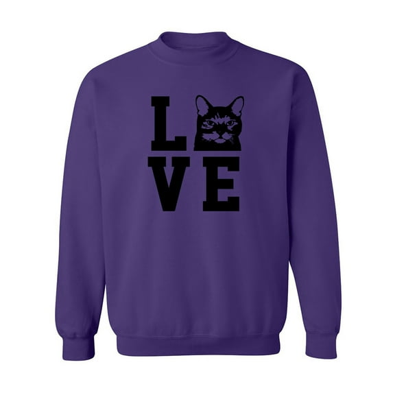 LOVE CATS Crewneck Sweatshirt
