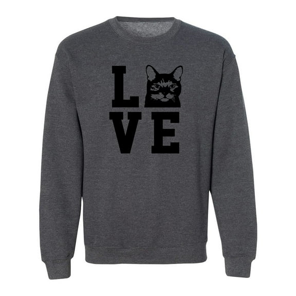 LOVE CATS Crewneck Sweatshirt