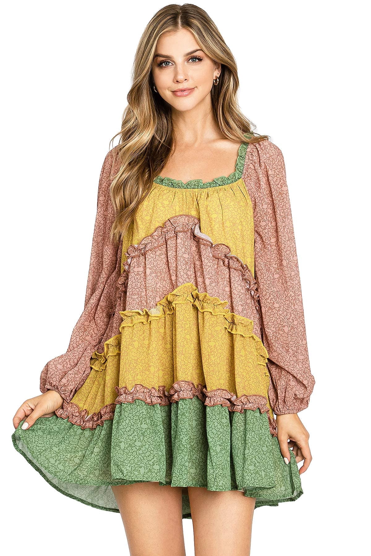 zara blazer dress gold Mirabella Mini Dress main image 1