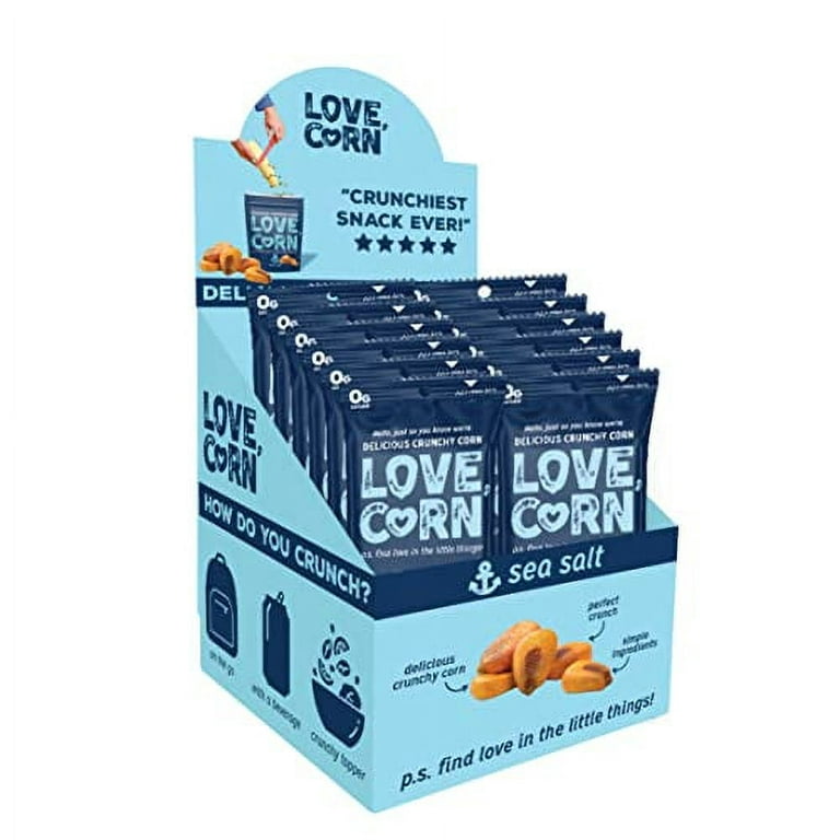 https://i5.walmartimages.com/seo/LOVE-CORN-Sea-Salt-Delicious-Crunchy-Corn-Natural-Snack-1oz-x12-bags-Non-GMO-Low-Sugar-Gluten-Free-Plant-Based-Vegan-Low-Sugar_64aa6356-6058-49b9-a053-7fe419a9a088.b8812cdaef9aba001afc3eb181d7a9c1.jpeg?odnHeight=768&odnWidth=768&odnBg=FFFFFF