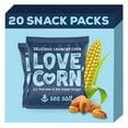 LOVE CORN Sea Salt TMA3 0.7oz x 20 Bags Crunchy Corn Healthy Family