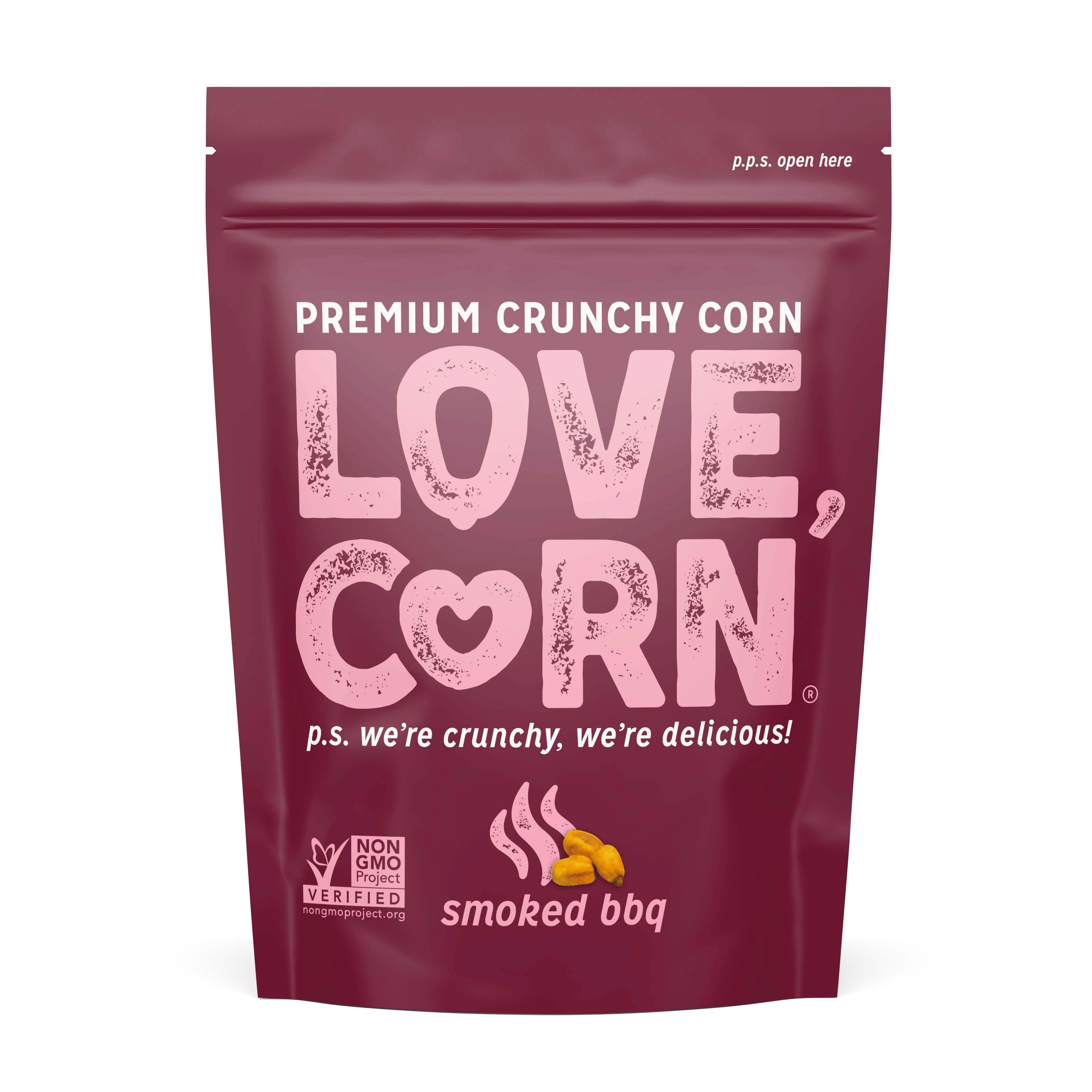 LOVE CORN Sea Salt 1.6oz x 10 Bags - Delicious Crunchy Corn - Healthy  Family Snacks - Gluten Free, Kosher, NON-GMO - Alternative for Chips, Nuts