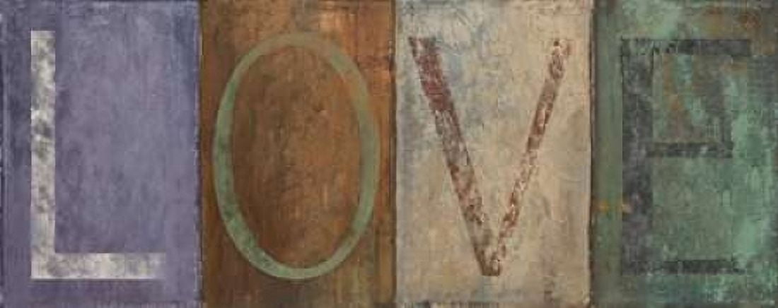 LOVE Canvas Art - Patricia Pinto (10 x 20)