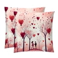 thumbnail image 1 of LOVE Chair Pillow Covers Set of 2 Throw Pillow Decorative Pillows Velvet with Unique Patterns for Various Occasions - Available in 16x16, 18x18, and 20x20 Inches, 1 of 6